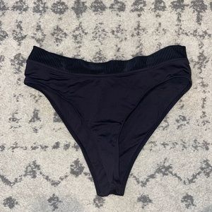 Frankie’s bikini high leg mid waist bikini bottom